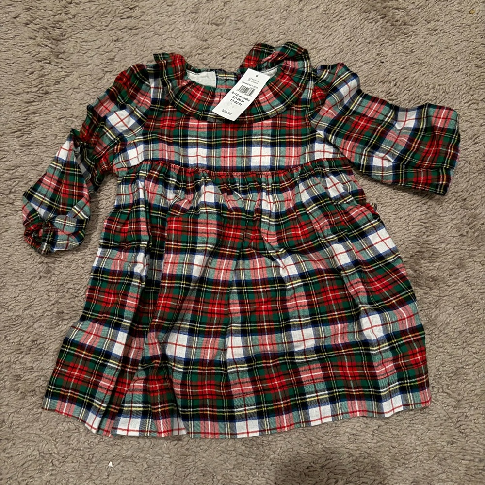 Plaid Baby Dress